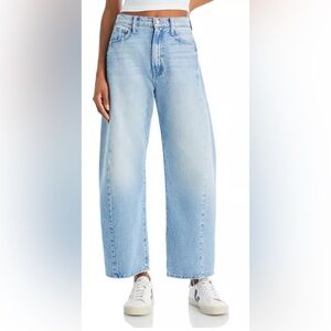 Mother Denim half pipe, High rise, wide leg jeans- Light Blue size 28